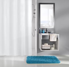  Rideau de douche Caravelle blanc 180 x 200 cm  
