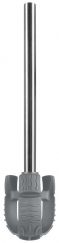 Porte-balai Jet acier inox poli