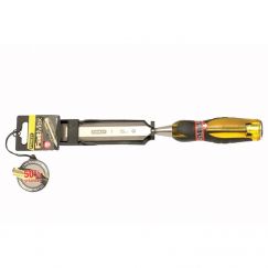 Ciseau de menuisiers "FatMax" "Thru Tang" Largeur mm: 6, Longueur de lame mm: 125