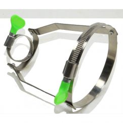Support de manche pour balai de bambou En acier INOX 304