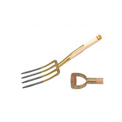 Fourche à bêcher Long. manche cm: 80, Long. dents mm: 270
