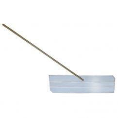 Tôle de flanquement Grandeur mm: 1400/370, Long. manche cm: 180