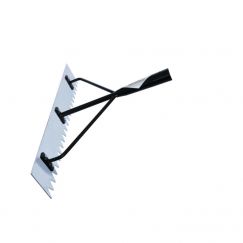 Rablet à goudron "Zurich" lame dentée, 800x90x3 mm, sans manche