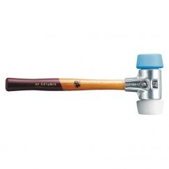 Embouts de rechange pour maillet à frappe amortie Simplex Ø 50 mm, TPE-soft 50:40 = bleu, avachir