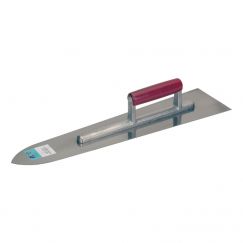 Truelle à aplanir, pointue Long. lame mm: 500, arrière mm: 120