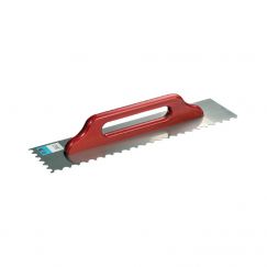 Plâtoir à colle pour pose collée en plein Fig. de denture: R 16, Grandeur mm: 500/130