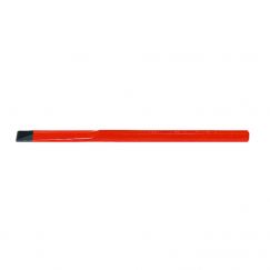 Ciseau à pierre plat, profil,  "MULLER"  Carbone Ø mm: 14, Longueur mm: 250