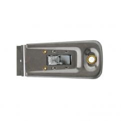 Gratte-vitres en métal avec 6 lames de rechange