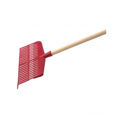 Balai à feuilles Largeur mm: 440, Long. manche cm: 135
