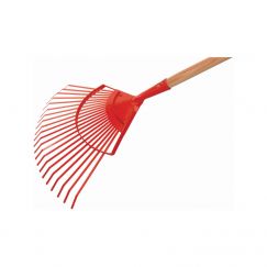 Balai à feuilles ROBUST plat Long. manche cm: 135