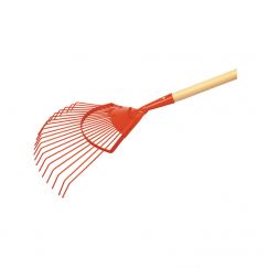 Balai à feuilles ROBUST ronde Long. manche cm: 135