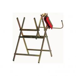 Pare-chaîne pr. chevalet de scieur en acier