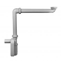 Siphon gain de place Keramik Laufen Siphon gain de place KERAMIK LAUFEN D 40 mm, pour élément inférieur Caseplus