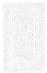  Tissu éponge Lodge blanc 50 x 80 cm  