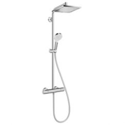 systèmes de douche Hansgrohe Crometta E240 hauteur 1201 mm, 240 x 240 mm, chrom