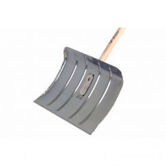 Rablet à neige acier Larg. / haut. mm: 500/290, Long. manche cm: 150