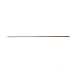 Chapeau seul trou rect. pour manche de rateau