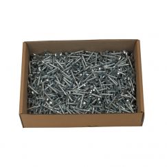 Clous pour pelle, zingue, 3,5 x 25 mm, paquet à 2,5 kg