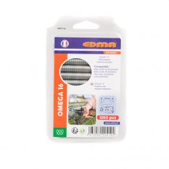 Agrafes "EDMA", Omega 16 galvanisé A