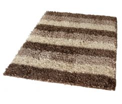Tapis de bain Lounge taupe 70 x 120 cm