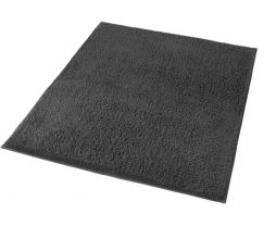 Tapis de bain Kansas gris 55 x 65 cm
