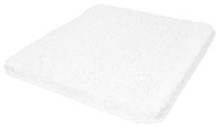 Tapis de bain Trend blanc 55 x 65 cm