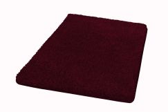 Tapis de bain Seattle grenat 55 x 65 cm