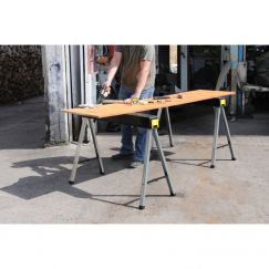 Paire de chevalets Hauteur cm: 78, Surface d'appui mm: 980x110