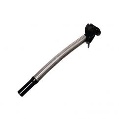 Tuyau-verseur, flexible pour diesel,  aperture 25 mm