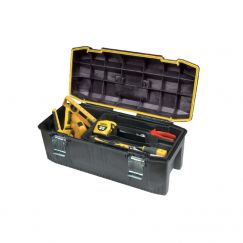 Caisse à outils 23" en plastique Longueur cm: 58, Largeur cm: 31, Haut. cm: 27