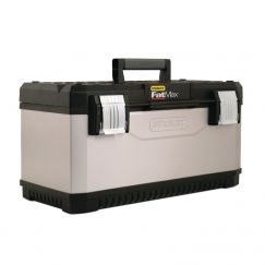 Boîte à outils en métal pour professionnels Longueur cm: 49.7, Largeur cm: 29.3, Haut. cm:29.5