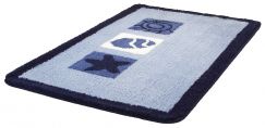  Tapis de bain Beach azur 70 x 120 cm  