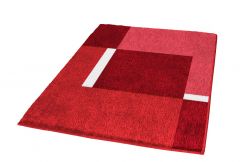 Tapis de bain Dakota rubis 60 x 90 cm