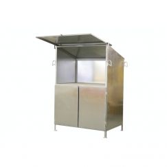 Abri-plans avec armoire à outils Grandeur mm: 1135x950, Hauteur mm: 2000