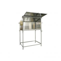 Abri-plans, avec châssis rétractable