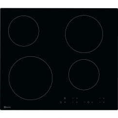 Electrolux GK58TCO Glaskeramik-Kochfeld, Schwarz