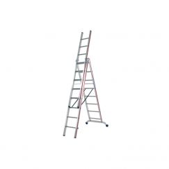 Echelle transformable, 3 plans, SC 60 Échelons: 3x7, Long. déployée ca.m: 2.22