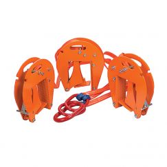 Appareil pour soulever les tuyaux Charge kg: 3000, Capacité de serrage mm: 60-180