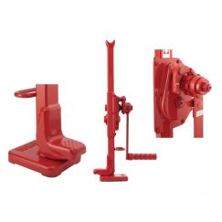 Cric en acier ROBOR, série 30, 5,0 t avec manivelle à cliquet