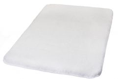 Tapis de bain Relax blanc 70 x 120 cm