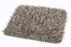  Tapis de bain Riva argent 60 x 60 cm  