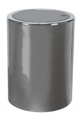 Poubelle Clap platine 5L