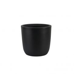Pot pour plantes Dom gris foncé Dimension extérieure Ø cm: 35, hauteur cm: 34