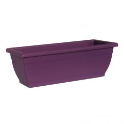 Caisse pour plantes "Venere" violetto Mesure extérieure cm: 50x20, Hauteur cm: 17