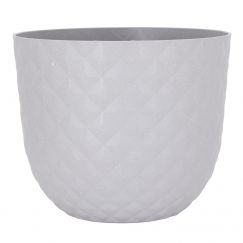 PFLANZGEFÄSS HAVANA TROPICAL 30CM KALKSTEIN Aussenmass Ø cm: 30, Höhe cm: 24.9