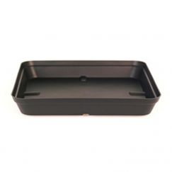 UNTERSETZER ECKIG CAPRI 35CM ANTHRAZIT Aussenmass cm: 28 x 28 Höhe cm: 4