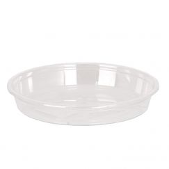 UNTERSETZER TRANSPARENT 15CM Aussenmass Ø cm: 15, Höhe cm: 2.3