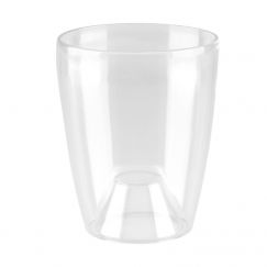 ORCHIDEENTOPF FIJI 10.5CM TRANSPARENT Aussenmass Ø cm: 10.5, Höhe cm: 12.7