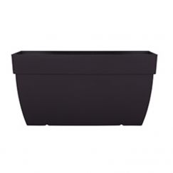 BLUMENKASTEN CAPRI XL 100CM ANTHRAZIT Aussenmass cm: 100 x 45 Höhe cm: 45