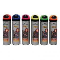 Spray de marquage FLUO T.P., orange Fluorescent, Contenu: 500 ml